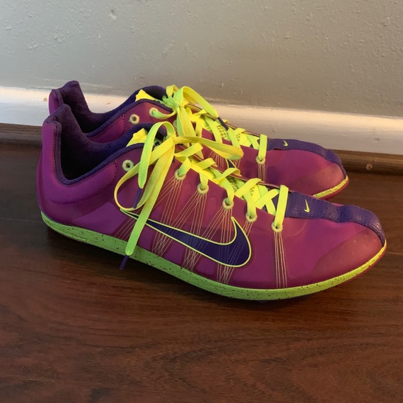 NIKE Victory XC Cross Country Vivid Volt 10.5 - Picture 4 of 7